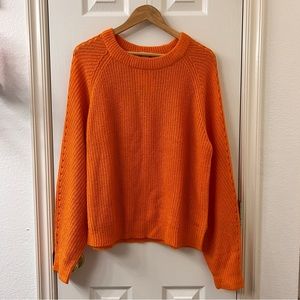 H&M Orange Sweater